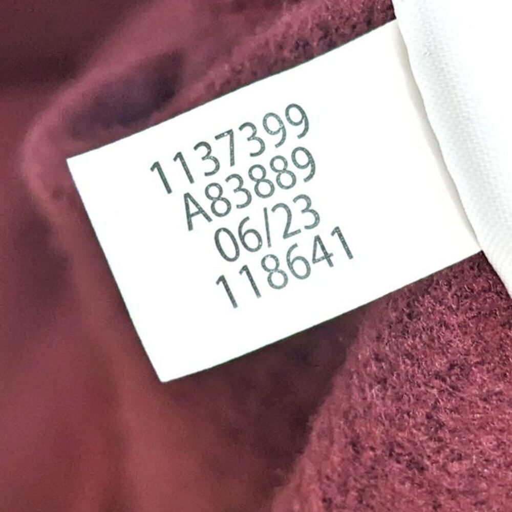 Lane Bryant Womens 26/28 4X Sweatshirt Stay Spooky Skeleton Maroon - Picture 6 of 6